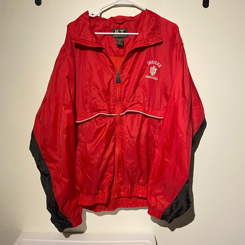 Vintage IU basketball jacket
